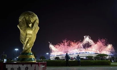 Ngày 20/11/2022, ngày hội bóng đá lớn nhất hành tinh World Cup 2022 khai màn tại Qatar. (Ảnh: THX/TTXVN)