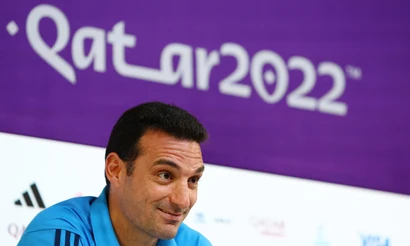 Huấn luyện viên Lionel Scaloni của Argentina. (Ảnh: Reuters)