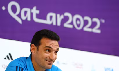 Huấn luyện viên Lionel Scaloni của Argentina. (Ảnh: Reuters)