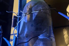 Vị trí thiết bị nghi bị rò rỉ điện dẫn đến vụ tai nạn đáng tiếc. 