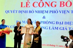 Hiệp hội Chống hàng giả và Bảo vệ thương hiệu Việt Nam tổ chức Lễ ra mắt Văn phòng đại diện Viện Công nghệ Chống làm giả tại Thành phố Hồ Chí Minh.