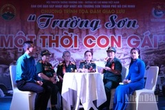 Các cựu nữ chiến sĩ Trường Sơn trong chương trình giao lưu "Trường Sơn-Một thời con gái"