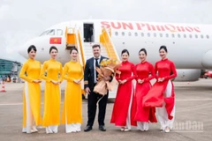 Chiếc máy bay đầu tiên trong đội bay 8 chiếc đánh dấu bước khởi đầu của chiến lược đầu tư bài bản vào đội bay hiện đại, vận hành an toàn - ổn định- đẳng cấp của Sun PhuQuoc Airways.