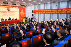 Đại hội Đảng bộ ACV lần thứ III, nhiệm kỳ 2025-2030 có sự tham dự của 219 đảng viên ưu tú.