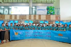 "Chuyến bay màu xanh-Vì bình yên cuộc sống" được tổ chức nhằm lan tỏa tinh thần tri ân và sẻ chia.