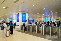Vietnam Airlines khuyến khích hành khách sử dụng công nghệ sinh trắc học để rút ngắn thời gian làm thủ tục tại sân bay.