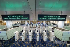 Làn xuất nhập cảnh tự động Nhà ga T2 Nội Bài mở rộng.