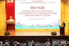 Quang cảnh hội nghị tổng kết.