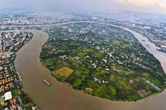 Toàn cảnh khu Bình Quới-Thanh Đa. (Ảnh: ANH TÚ)