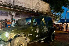 Hiện trường vụ tai nạn (Ảnh: CTV)