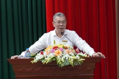 Tổng Giám đốc EVNHCMC Nguyễn Văn Thanh phát biểu chỉ đạo tại Hội nghị. 