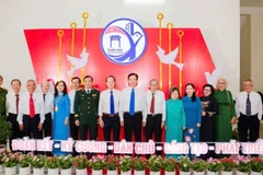 Các đại biểu chụp hình tại đại hội (Ảnh: Xuân Đoàn)