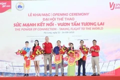 Lễ khai mạc Đại hội thể thao Vietjet Sports Day tại Hạ Long (Quảng Ninh).