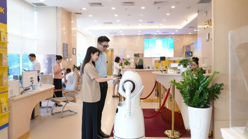 Số hóa và xanh hóa là một trong những mũi nhọn chiến lược của Ngân hàng nhằm triển khai các hoạt động thực hành ESG. 