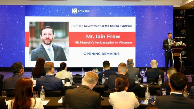 Hội nghị Thượng đỉnh Doanh nghiệp Anh Quốc–Việt Nam 2025 tại Thành phố Hồ Chí Minh.
