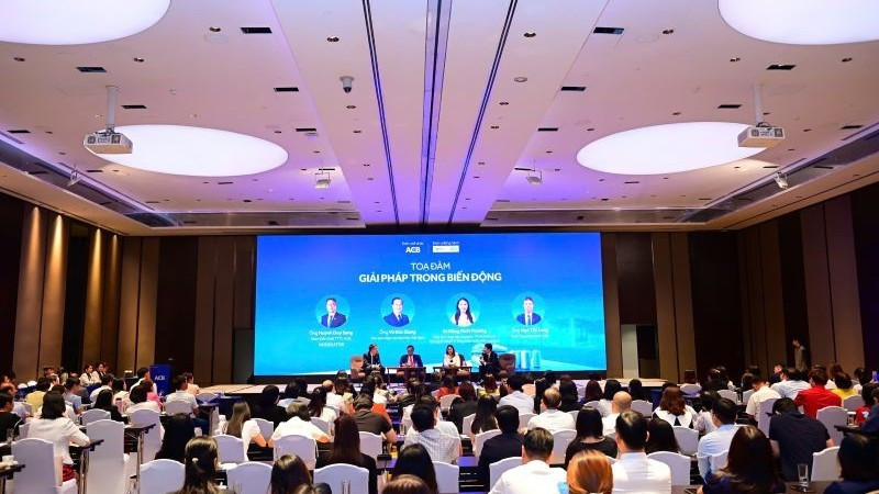 Toàn cảnh “Hội nghị ngành dệt may và chuỗi cung ứng-Giải pháp trong biến động” tổ chức tại Thành phố Hồ Chí Minh.