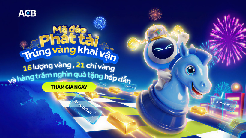 Chương trình “Mã đáo phát tài” với tổng trị giá giải thưởng gần 8 tỷ đồng.