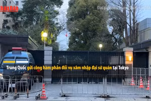 [Video] Trung Quốc phản đối Nhật Bản sau vụ đột nhập đại sứ quán tại Tokyo 