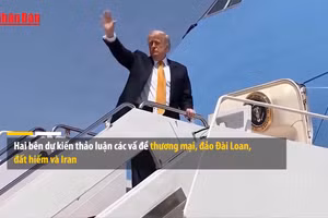 [Video] Tổng thống Mỹ D. Trump lên đường thăm chính thức Trung Quốc 
