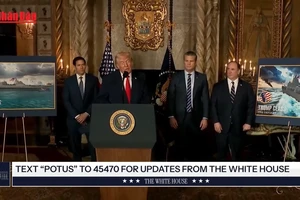 [Video] Tổng thống Mỹ D. Trump đề xuất lớp chiến hạm mang tên “Trump-class" cho hải quân 
