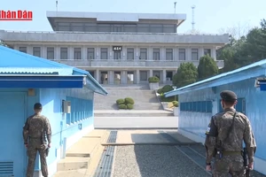 [Video] Tổng thống Hàn Quốc kêu gọi kiên trì giảm căng thẳng liên Triều 