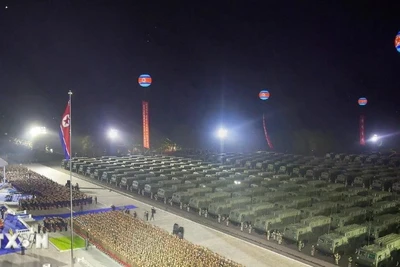 Quân đội Triều Tiên. (Nguồn: TTXVN)