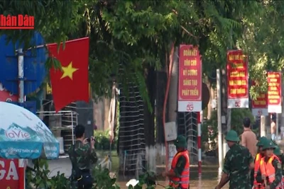 [Video] Quân đội sẵn sàng lực lượng ứng phó bão chồng bão