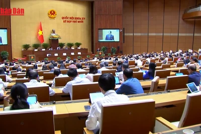 [Video] Trình Quốc hội dự án Luật Hàng không dân dụng Việt Nam (sửa đổi)