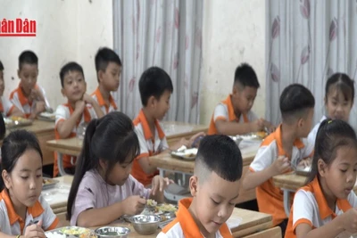 [Video] Bảo đảm chất lượng bữa ăn bán trú cho học sinh tiểu học tại Hà Nội