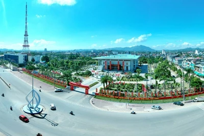 Trung tâm Thông tin-Hội nghị tỉnh Tuyên Quang đã hoàn tất công tác chuẩn bị để tổ chức Đại hội đại biểu Đảng bộ tỉnh Tuyên Quang lần thứ I. (Ảnh: Hoàng Thảo)