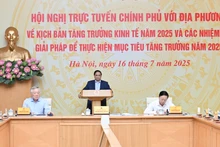 Thủ tướng Phạm Minh Chính phát biểu ý kiến chỉ đạo hội nghị.
