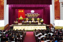 Quang cảnh Đại hội đại biểu lần thứ I, nhiệm kỳ 2025-2030 phường Thành Vinh.