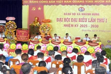 Đại hội đại biểu Đảng bộ xã Khánh Hưng (tỉnh Cà Mau) lần thứ nhất, nhiệm kỳ 2025-2030.