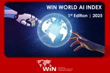 Bìa bản báo cáo Chỉ số AI toàn cầu - WIN công bố vào tháng 7/2025.