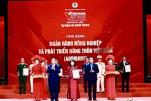 Agribank là đại diện ngân hàng duy nhất được vinh danh trong Chương trình.