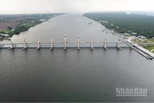 Cống Cái Lớn – Cái Bé trên địa bàn tỉnh Kiên Giang