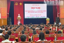 Quang cảnh hội nghị.