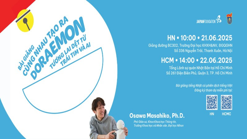 Poster giới thiệu chuỗi sự kiện. (Ảnh: Trung tâm Giao lưu Văn hóa Nhật Bản tại Việt Nam)