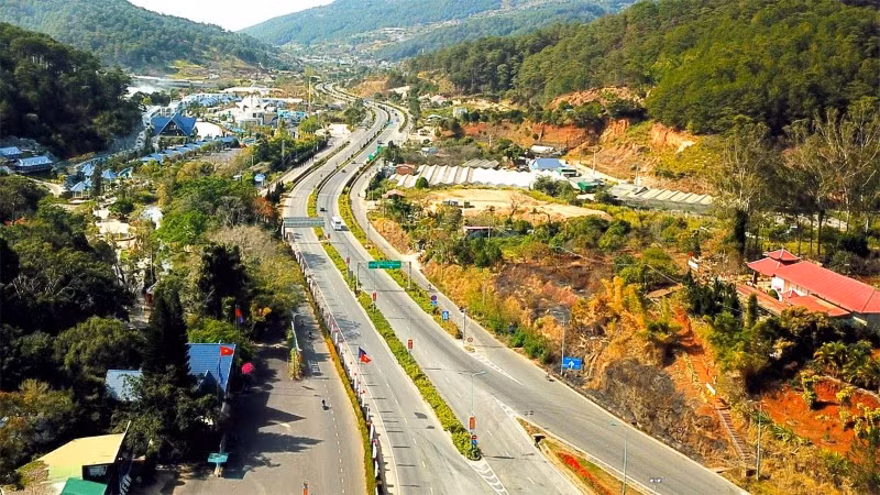 Các dự án cao tốc trên tuyến Dầu Giây-Liên Khương hoàn thành, tỉnh Lâm Đồng sẽ có tuyến cao tốc nối Đà Lạt và vùng Đông Nam Bộ.