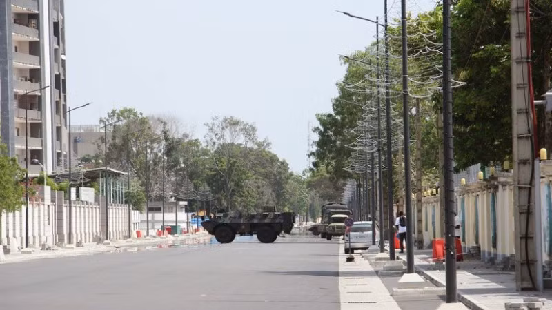 Quang cảnh đường phố tại Cotonou, Benin. (Ảnh: THX)