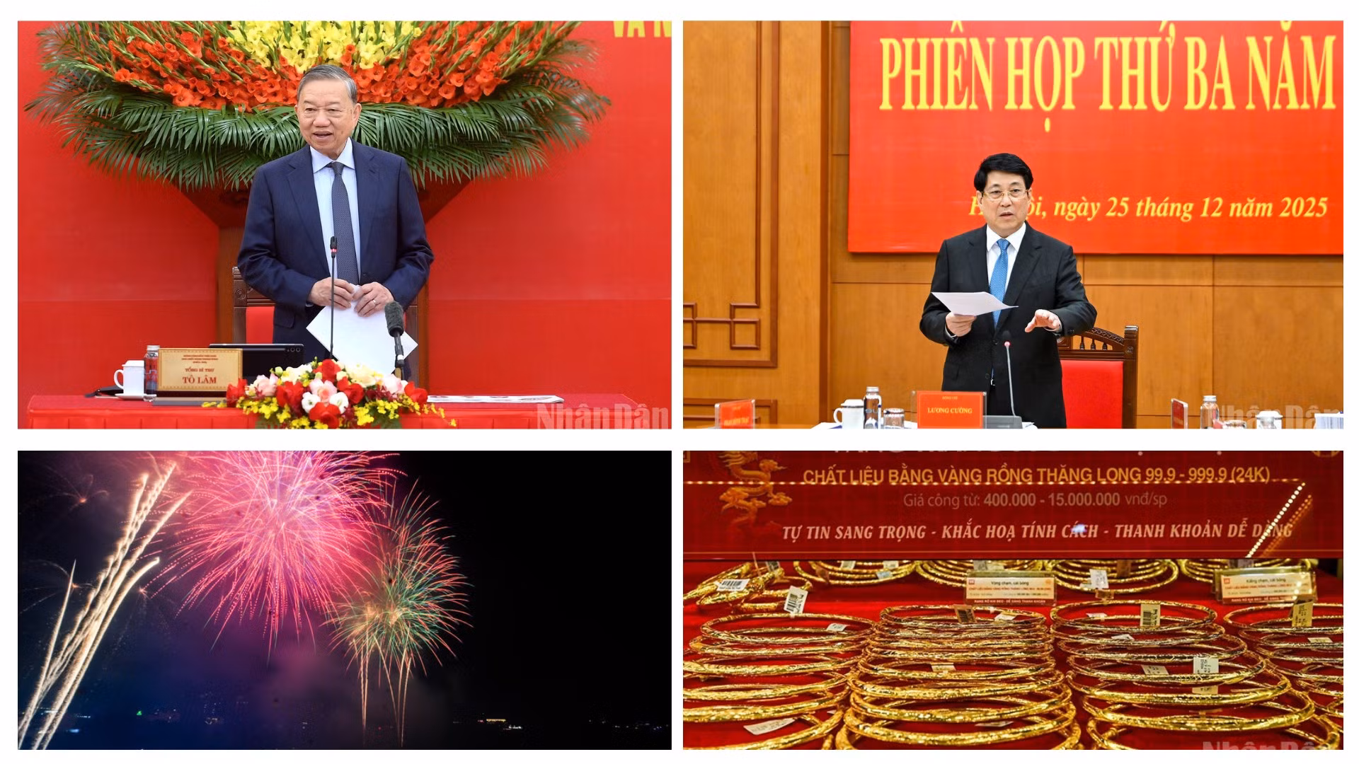 Tin nổi bật ngày 25/12: Tổng Bí thư Tô Lâm chủ trì Hội nghị tổng kết thực hiện Nghị quyết 57-NQ/TW; Kim ngạch xuất nhập khẩu lần đầu cán mốc 900 tỷ USD