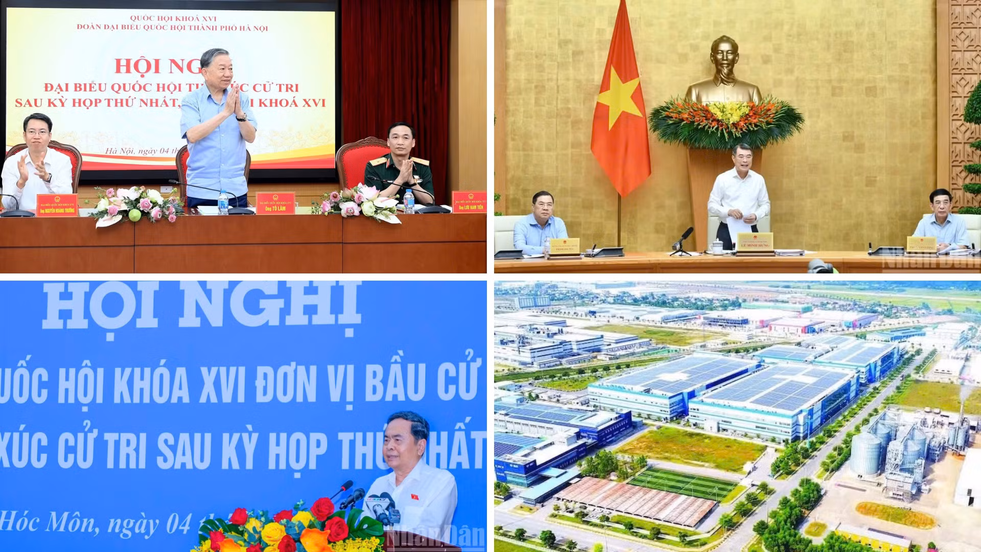 Tin nổi bật ngày 4/5: Tổng Bí thư, Chủ tịch nước Tô Lâm tiếp xúc cử tri tại Hà Nội; Nỗ lực gỡ vướng, thúc đẩy triển khai dự án sân bay Long Thành