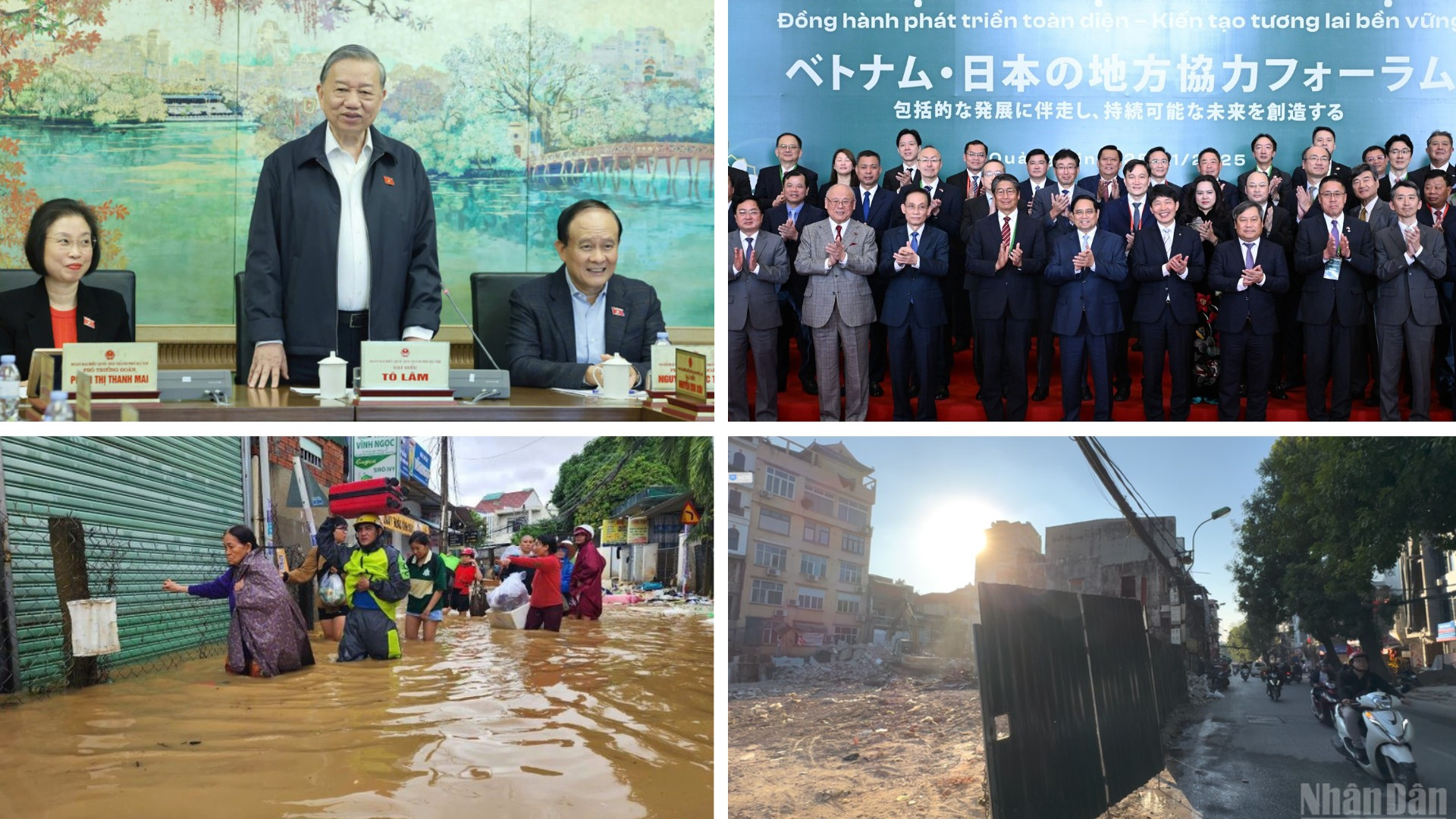 Tin nổi bật ngày 25/11: Cần coi trọng chăm sóc sức khỏe ban đầu và dự phòng; Số người tử vong do mưa lũ ở Khánh Hòa tiếp tục tăng; Quyết tâm hoàn thành sớm nhất giải phóng mặt bằng đoạn Hoàng Cầu-Voi Phục