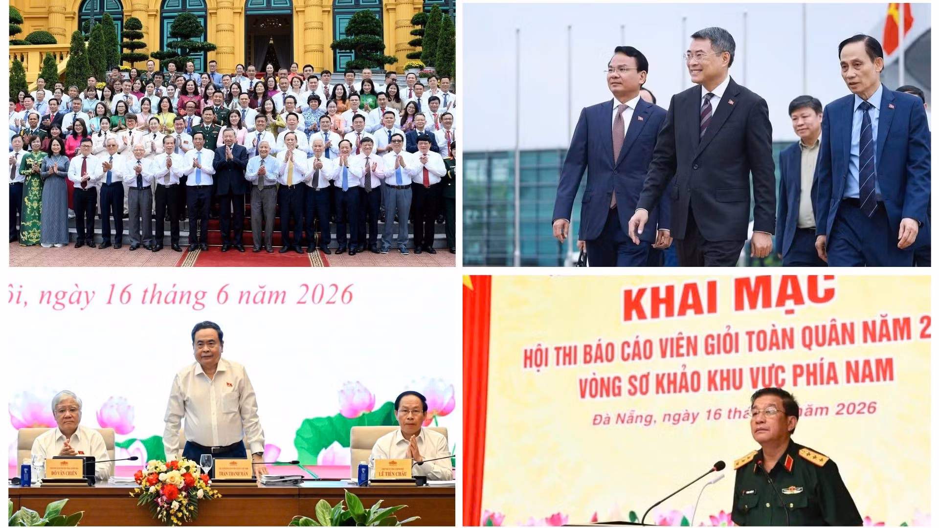 Tin nổi bật ngày 16/6: Tổng Bí thư, Chủ tịch nước Tô Lâm gặp mặt 101 nhà báo tiêu biểu; Thủ tướng lên đường tham dự Hội nghị Cấp cao Kỷ niệm 35 năm quan hệ ASEAN-Nga