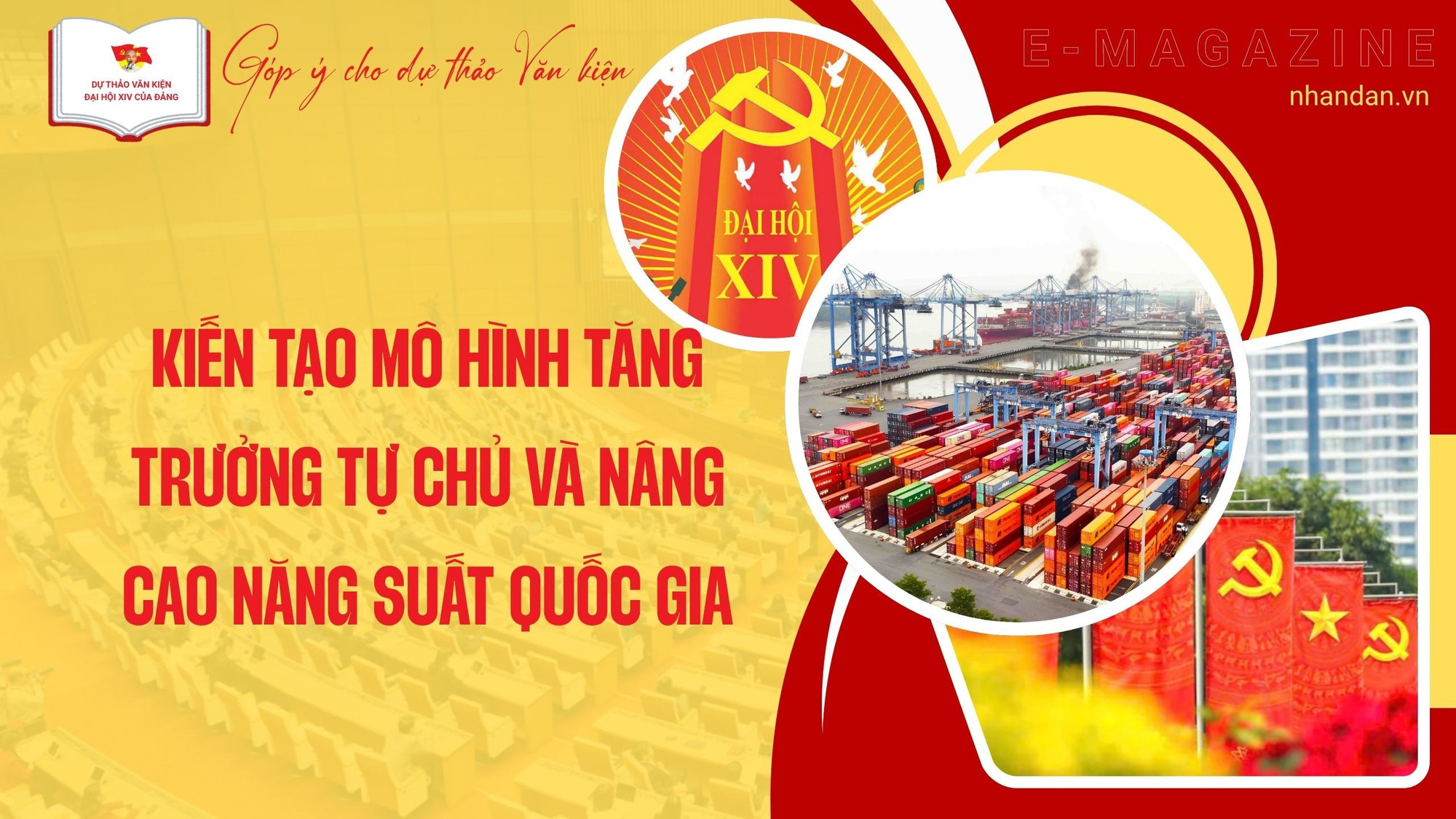 Kiến tạo mô hình tăng trưởng tự chủ và nâng cao năng suất quốc gia