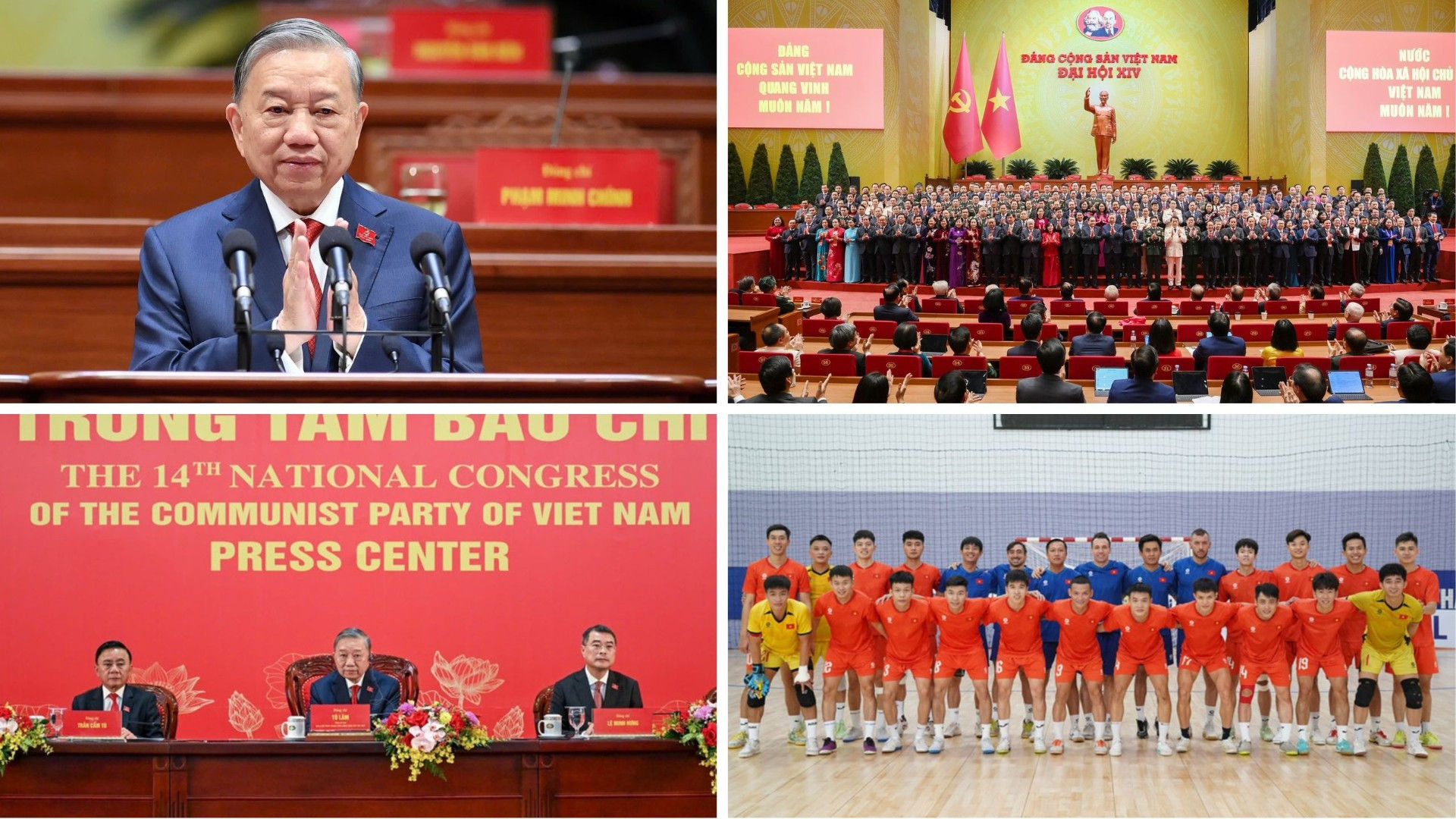 Tin nổi bật ngày 23/1: Đại hội lần thứ XIV của Đảng đã thành công rất tốt đẹp; Tổng Bí thư Tô Lâm chủ trì họp báo thông báo kết quả Đại hội XIV của Đảng