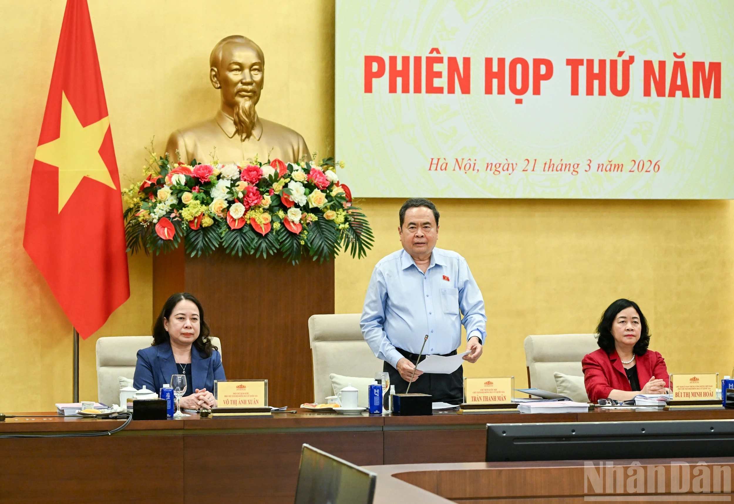Hội đồng Bầu cử Quốc gia họp phiên thứ năm, thông qua Nghị quyết quan trọng