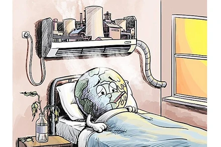 Biếm họa: CAI MENG