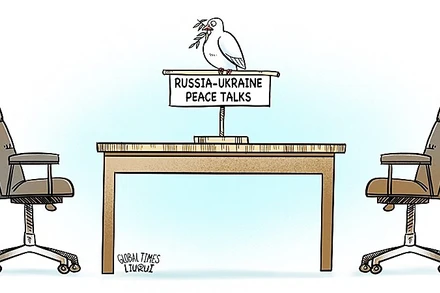 Biếm họa: LIU RUI