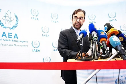 Đại sứ Iran tại IAEA, ông Reza Najafi. Ảnh: AP